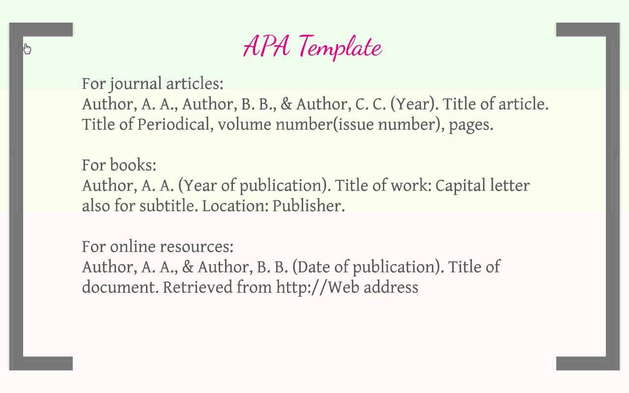 Reference Apa Style For Me Cite It For Me Apa Format American 