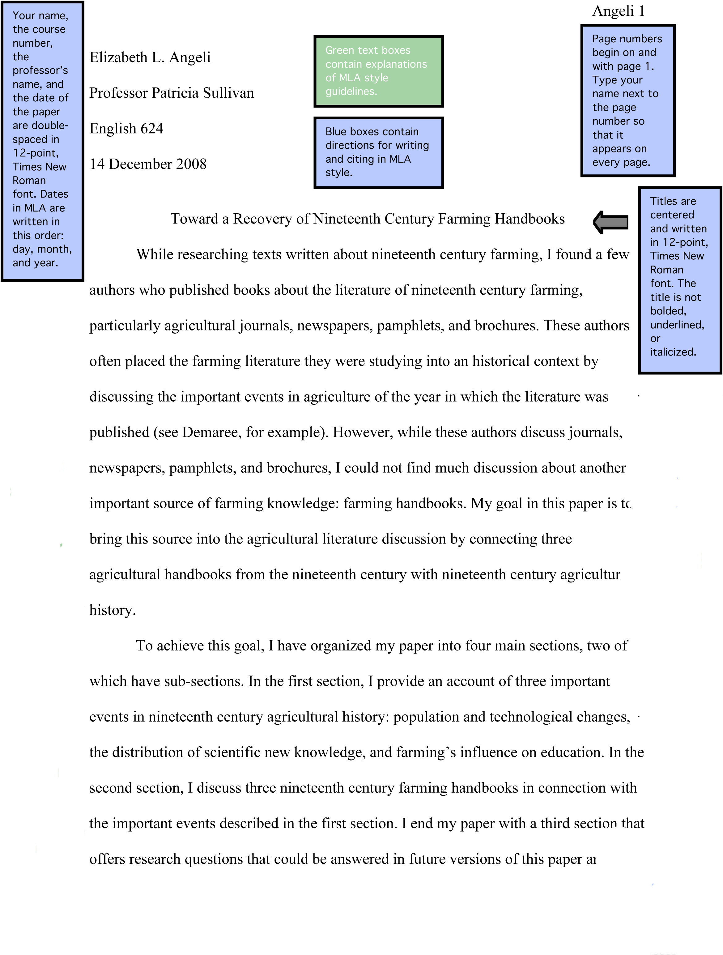 How To Format Your Paper In APA