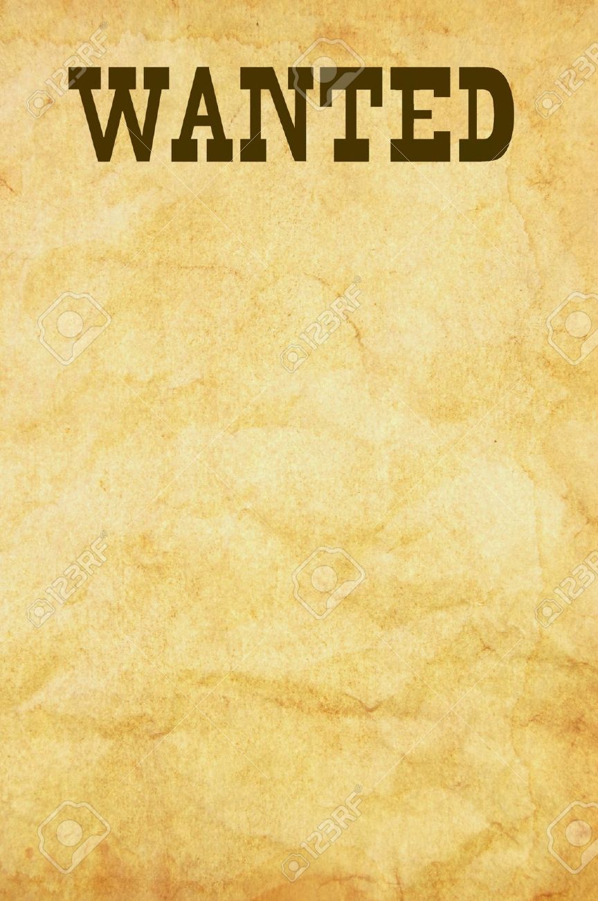 Wanted Poster Wild West Wanted Poster Template Mt Home Arts