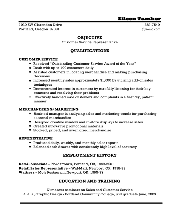 Writing A Good Resume Objective Statement Resume Objective Examples And Writing Tips 0266