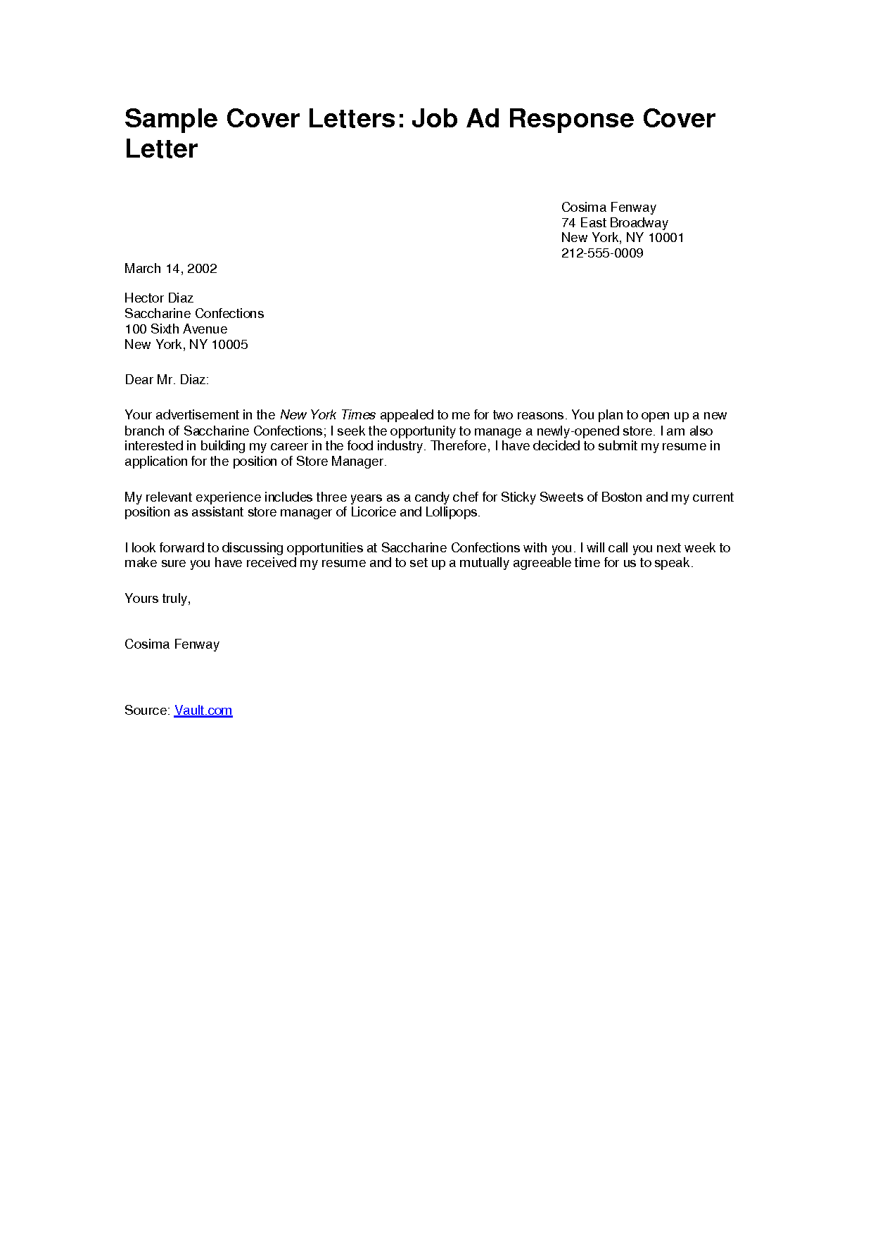 Cover Letter Resume Sample For Job Application Maybe You Would Like 