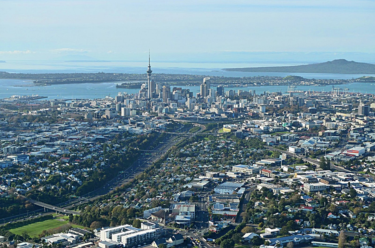 Аукленд город в новой Зеландии