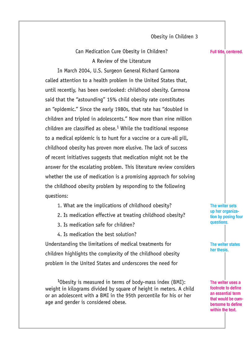 business style essay format