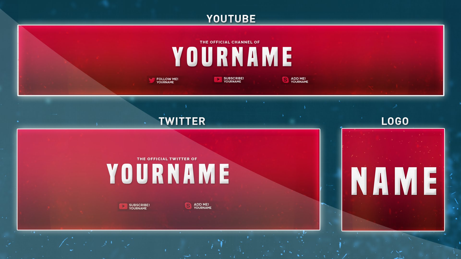 banner template youtube